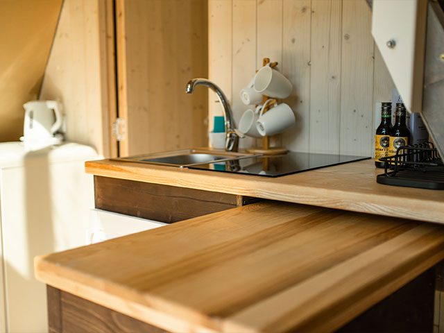 heaven glamping viesistaba